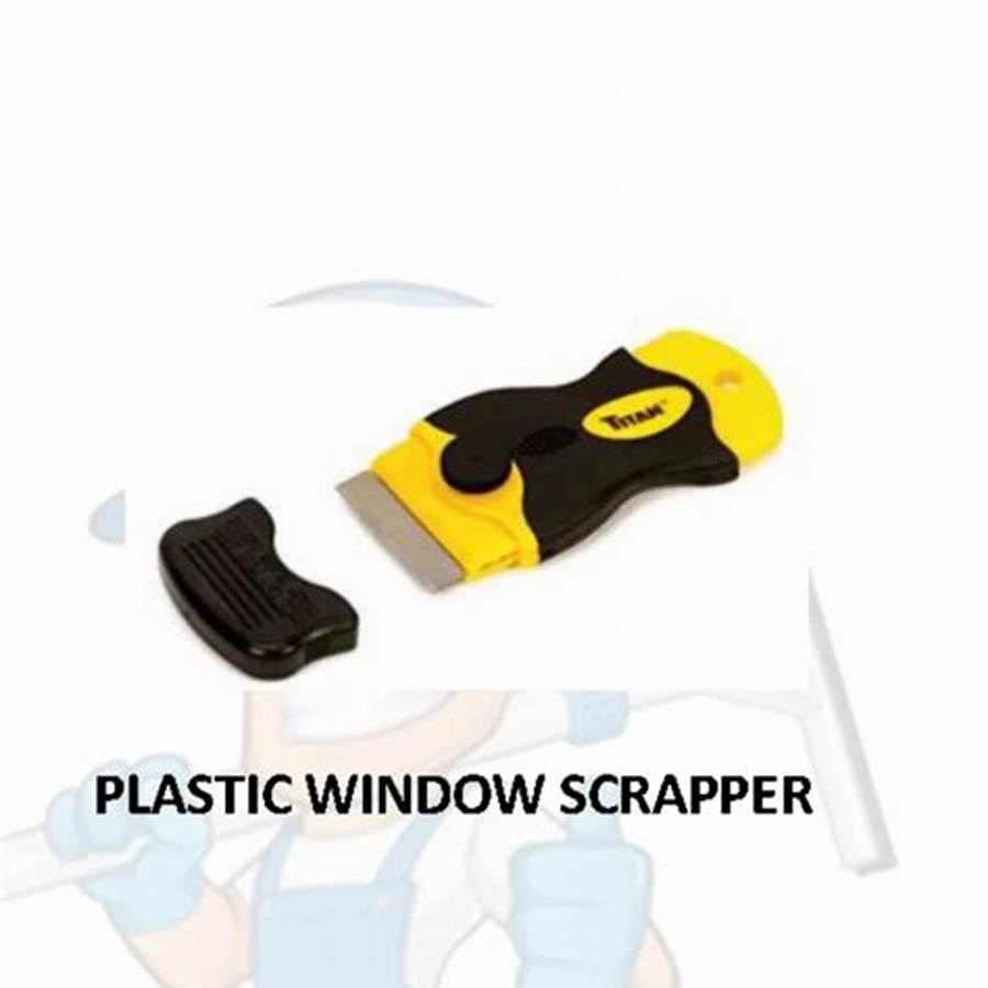 Plastic Window Scrapper